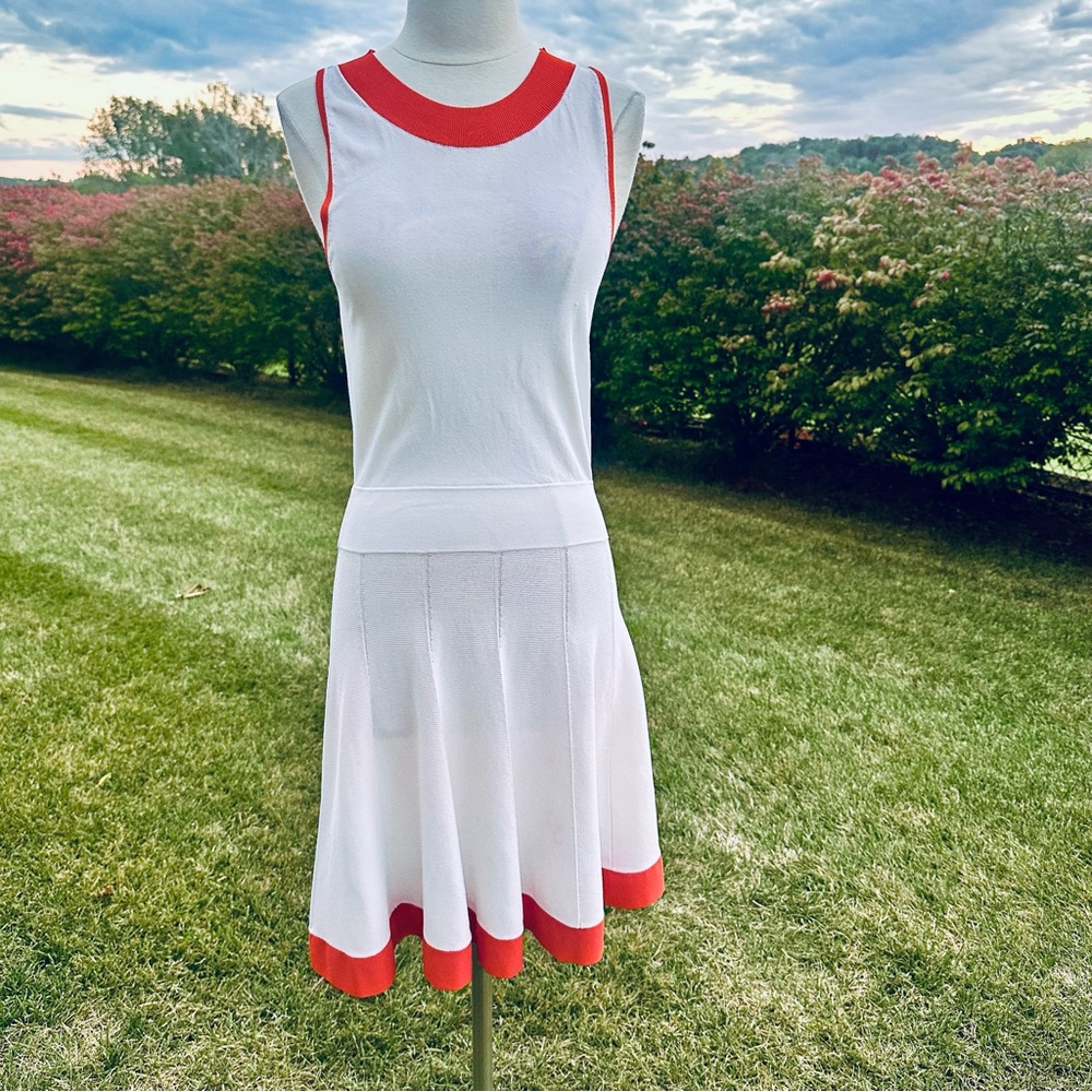 L'Etoile Sport Women's Drop Waist Stripe Athletic Dress